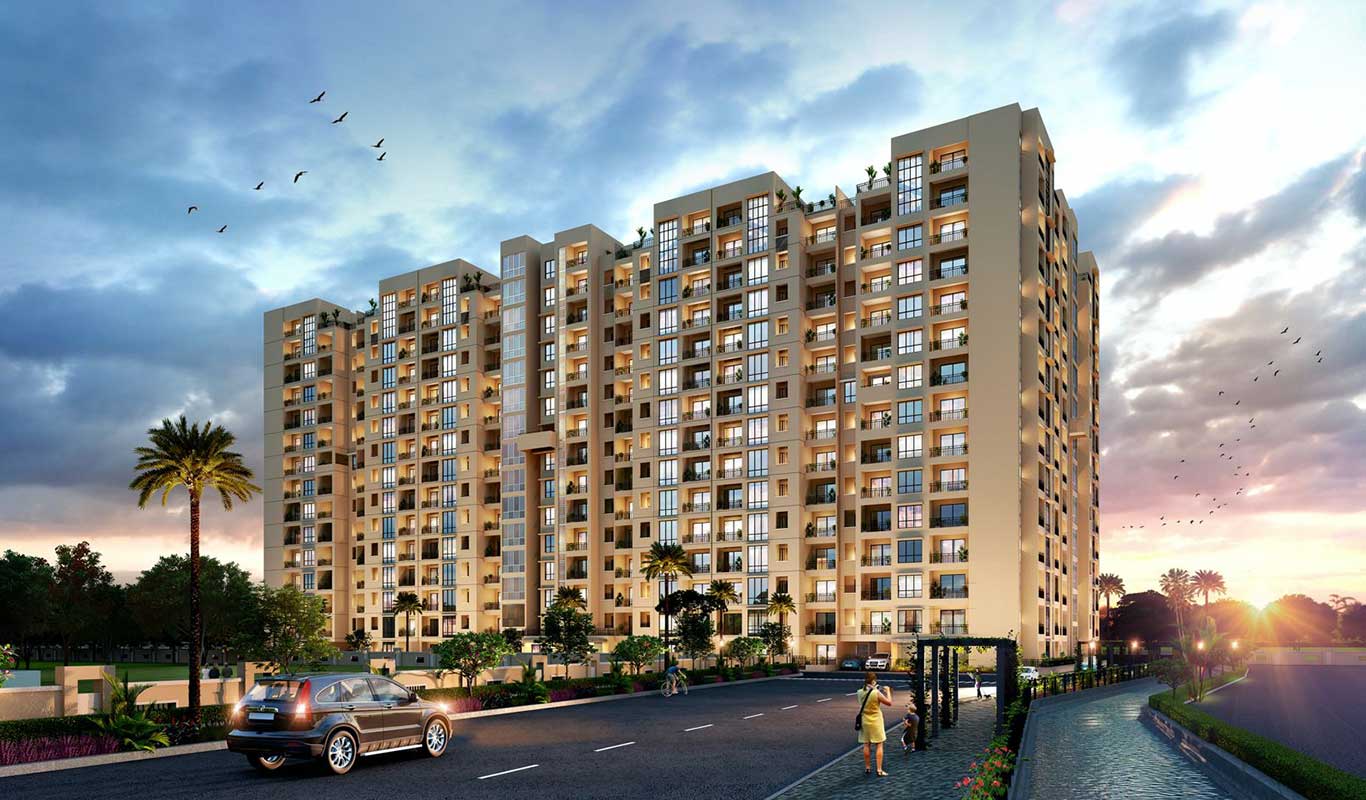 Goel Ganga Newtown Phase 2 by Goel Ganga Group, Dhanori, Pune